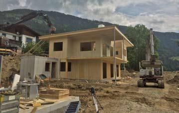 GEMEINDE Das Baugeschehen in Thurn Bettina Forcher, Zauche, Neubau Einfamilienwohnhaus mit Pkw- Garage und Lager