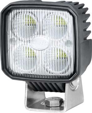 Beleuchtungskomponenten Heck-Beleuchtung LED-Rückfahrscheinwerfer Q90 Multivolt 500 DT / 15W Kabel 500 mm mit DEUTSCH-Stecker mit 4 Hochleistungs-LEDs Leistungsaufnahme 15 W Lichtleistung 1.