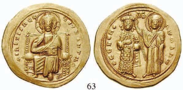 63 Solidus, Constantinopel. 4,44 g.