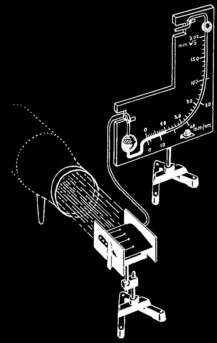 b) Messungen: 18 cm Querschnitt - 8 m/s 10 cm Querschnitt - 12 m/s VII.