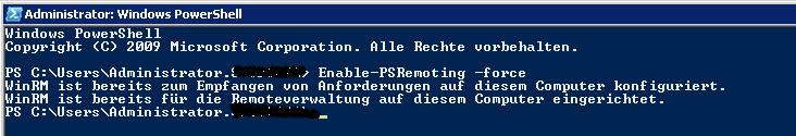 PS Remoting ist