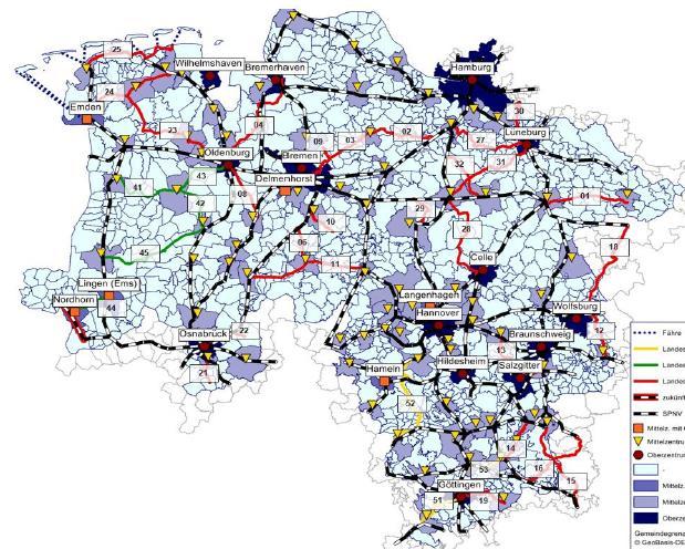 Mit Landesbuslinien SPNV-Standards in die schienenlose Fläche tragen Schaffung von Busangeboten auf Relationen, die heute nicht hinreichend durch den SPNV abgedeckt werden: Verbindungen von