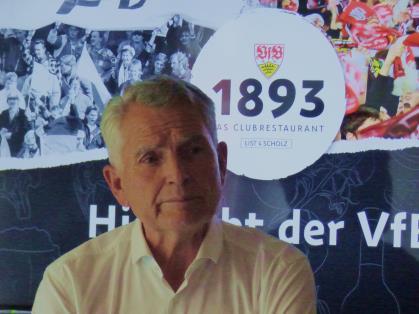 VfB-Präsident Wolfgang Dietrich, der gerne Gast war, sagte: Wir wissen, um was es heute geht. Der Abstieg, erklärte Dietrich, ist ein Betriebsunfall gewesen.