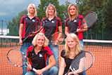 Kathrin Nürge, Sparte Tennis SPARTE TENNIS Damen: Marie Kallendorf, Marion Henke, Frauke Schmidt,