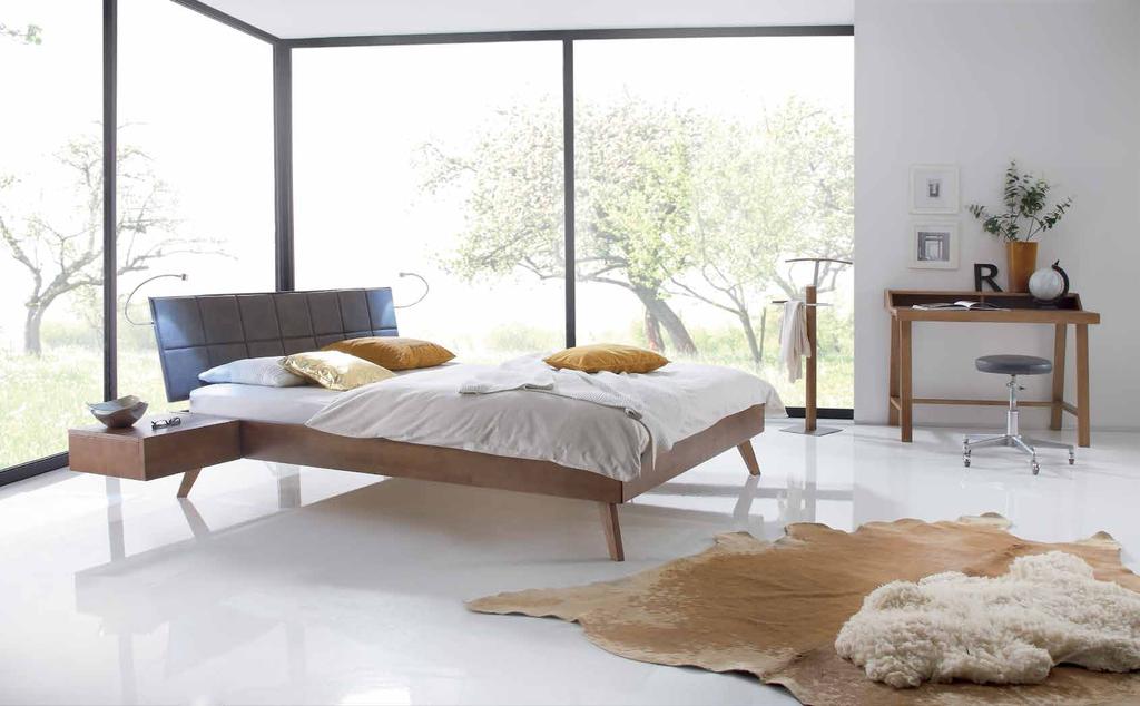 swiss bed concept Wood line Buche massiv Hêtre