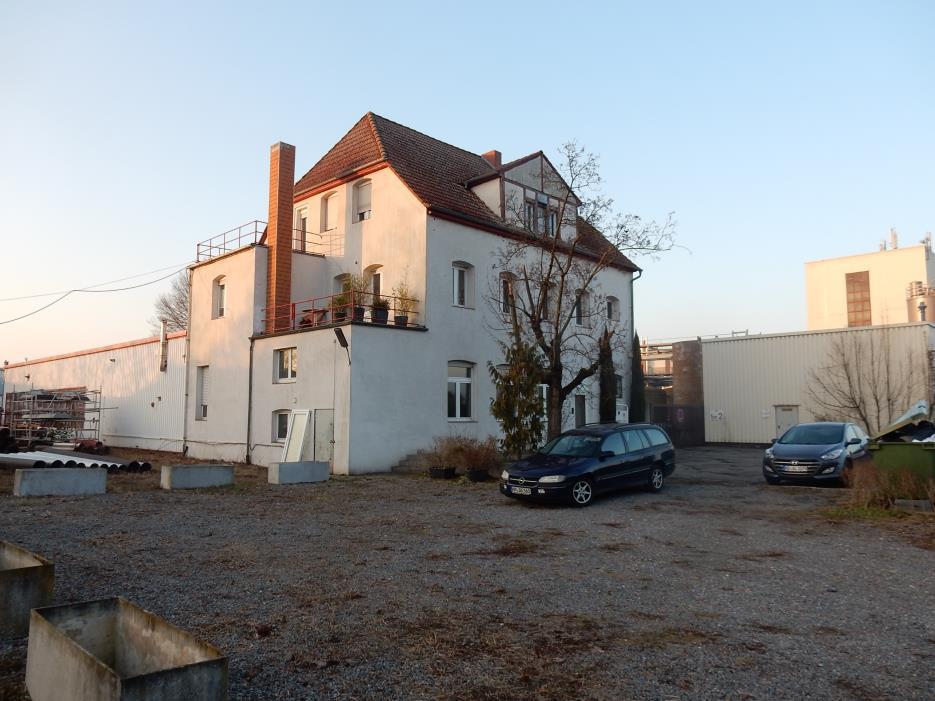 Artenschutzrechtliche Voruntersuchung zum Vorhaben Hundert Morgen I in Ladenburg 9 Foto 9 Wohnhaus mit angrenzender geschotterter