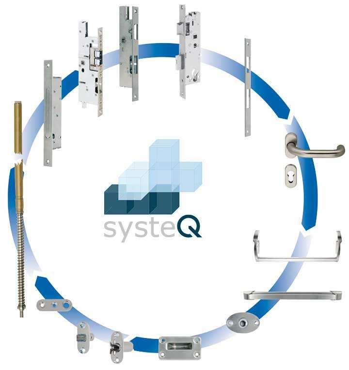 IM MITTELPUNKT UNSERES SORTIMENTS STEHT systeq DAS SYSTEM FÜR SYSTEME systeq ist unsere Sorglos-Paketlösung für Metallbauer. systeq steht für effiziente und einfache Fertigung.