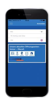 de/online-service VR-Banking App für Smartphones und Tablets