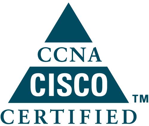 Das Zertifikat zum Cisco Certified Network Associate Inhalt des Zertifikates: Grundlegene Kenntnisse der wichtigen Netzwerkprotokolle Kenntnisse der Router- und Switch-Konfiguration Netzwerkplanung