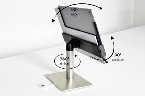 Schieben Sie es nach rechts in Richtung des Lightning-Connectors.