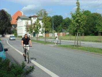 Infrastruktur Radverkehr in Rostock: eigentlich eine