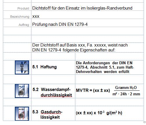 16 / 20 Prüfung von Mehrscheiben - Isolierglas Prüfberichte Set of Documents