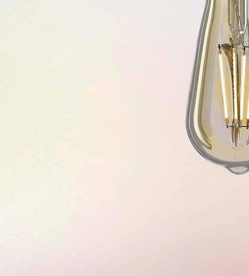 FILAMENT RUSTIKALAMPEN Die bekannte Edison Glühlampe nn ach in LED Lange Filamente für eine originalgetree Optik Hochwertige Asführngen in gold nd Ra>95 LED RUSTIKALAMPE FILAMENT EDISON KLAR Lange