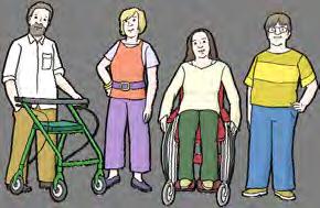 04 Sozial-Hilfe vom LWV Der LWV möchte, dass behinderte Menschen so viele Dinge wie möglich allein tun können. Sie sollen leben können, wie nicht behinderte Menschen.