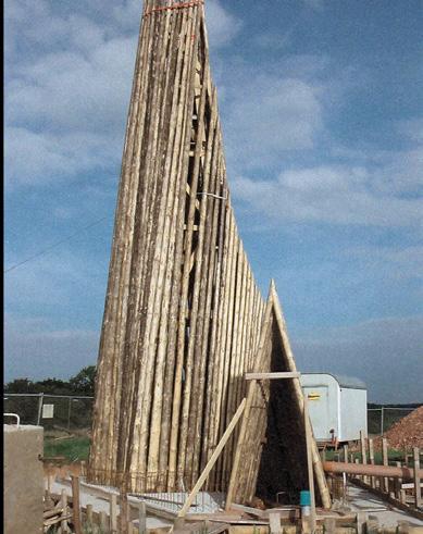 Der fast vergessene Beton hat mit dem Bau der Bruder-Klaus-Kapelle in Wachendorf in der Eiffel eine Wiedergeburt erlebt.