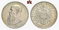 138 Fast Stempelglanz 40,00 574 Friedrich August III., 1904-1918.