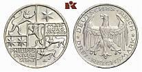 300,00 599 3 Reichsmark 1927 F.