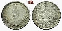 Vorzüglich 2 MÜNZEN UND MEDAILLEN AUS ÜBERSEE IRAN LOTS 299 Kleines Konvolut iranischer Münzen, darunter 5000