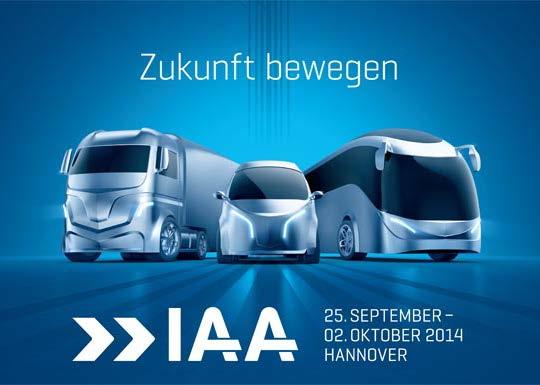 IAA Nutzfahrzeuge 2014 Die internationale Leitmesse für Mobilität, Transport und Logistik Einzigartiges Angebot aus Innovationen Ausstellern verschiedensten Gruppen und Branchen