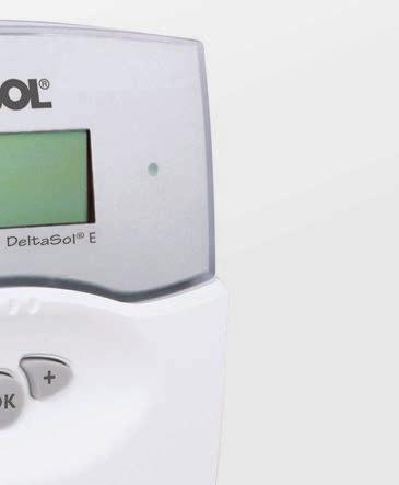 DeltaSol E systemregler für bis zu 4 Heizkreise! Auch für Hocheffi zienzpumpen geeignet! Der DeltaSol E bietet vielfältige Möglichkeiten für zahlreiche Solar- und Heizungsanlagen.