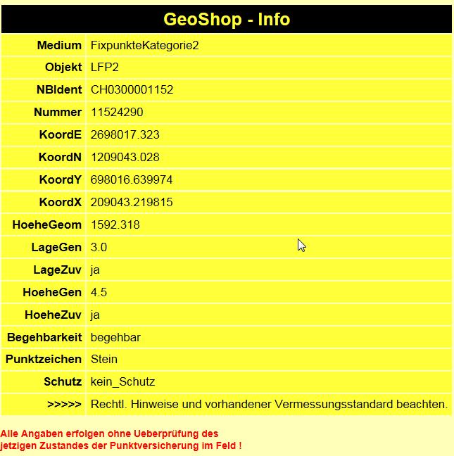 3. Kosten Gemäss 7 GebGeoi stellt der Kanton Schwyz die bestellten Daten kostenfrei zur Verfügung. Die Benützung des GeoShops ist ebenfalls kostenfrei. 4.