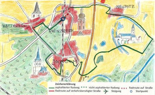 Erst gehasst, dann geliebt Rheinauen- und Hochwasserschutz-Informationszentrum Neupotz: Haus Leben am Strom Wegbeschreibung