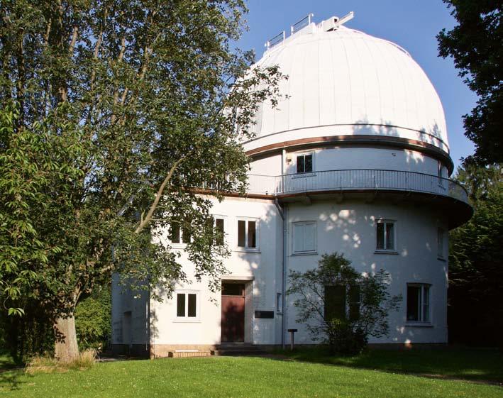 Kuppelgebäude des Oskar-Lühning-Teleskops in