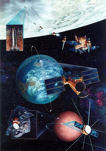 Geplante Mondmissionen Ein besonderer Schwerpunkt im ISAS-Programm der nächsten Jahre ist die Erforschung des Erdmondes.