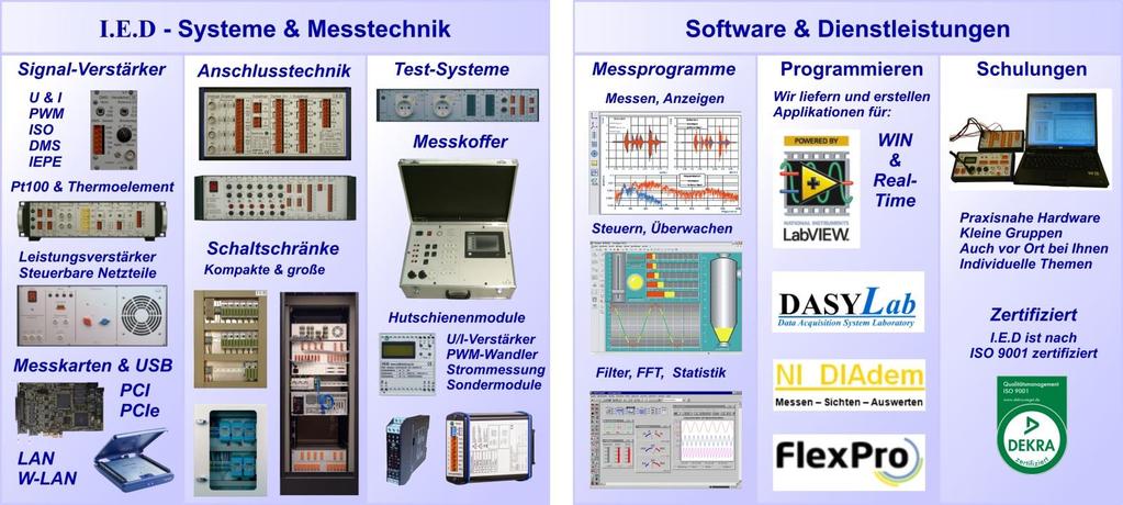 I.E.D Über uns Die I.E.D GmbH wurde 1987 ist gegründet Die I.E.D GmbH ist ein Unternehmen der Elektronikbranche mit Schwerpunkt auf Mess- und Regeltechnik sowie Softwareentwicklung.