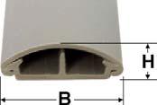 Befestigt wird der Aufbodenkanal durch ein doppelseitiges Klebeband oder durch Dübel. Technische Daten: Lieferlänge: 2.