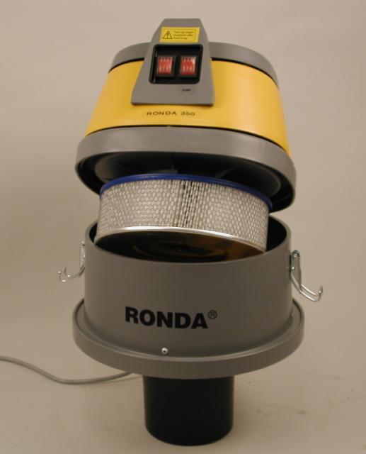 Maschinenaufbau RONDA 350 ist als ein kompakter Flüssigkeitsförderer für das Aufsaugen und die Weiterförderung von großen Mengen von reinem oder schmutzigem Wasser konstruiert.