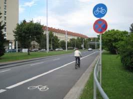 In der Nutzung von Radverkehrsanlagen kaum ein Unterschied zu normalen RF.