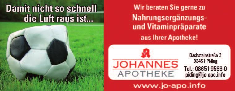 TSV Tengling II 0 : 2 17:00 SC Anger II - FAD. SC Weißbach 1 : 3 17:00 TSV Fridolfing II - SC Inzell II 2 : 2 So, 09.04.