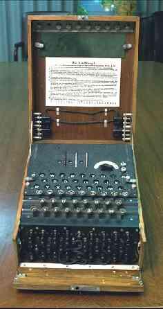 Folie 7 Klassische Verfahren Enigma: Polyalphabetische Chiffre Neu: Langer Schlüssel durch