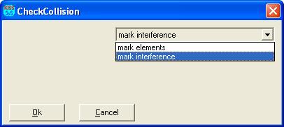 6.1 Benützung Ein anschliessender Rechtsklick auf ksys3dview und die Wahl von CheckCollision führt zur Aktivierung des