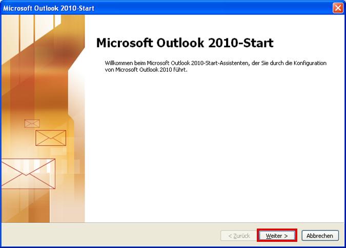 E-Mail Client-Programm einrichten Microsoft Outlook 2010 In dieser Anleitung zeigen wir Ihnen wie Sie Konto einrichten.