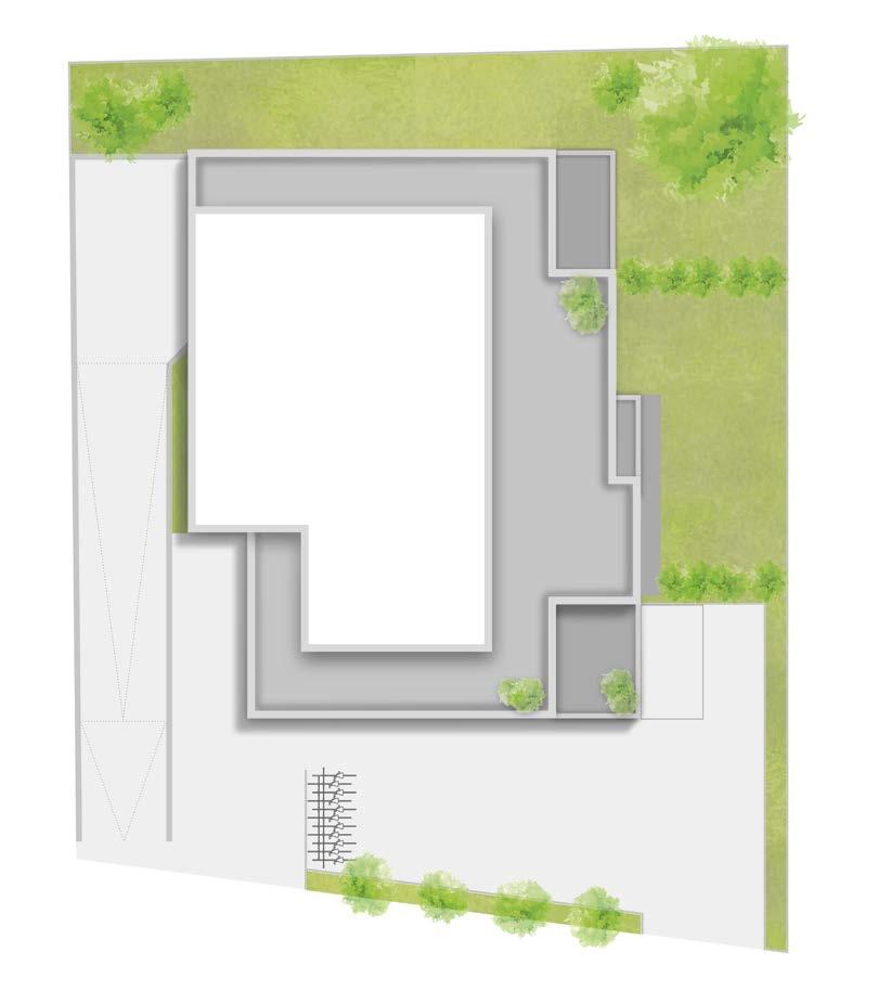 Das Projekt Frankenresidenz Kotzenhof Der Lageplan des Neubaus 1 Beispielhafte Illustration. Unverbindliche Visualisierung. Glogauer Straße 1 / 107 Lauf a.d. Pegnitz Wohnungen und 1 Penthouse Ca.