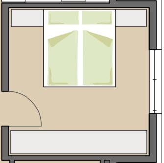 WE 3 Boden- Bodengleiche Dusche 8,3 m² Lage der Wohnung: Obergeschoss