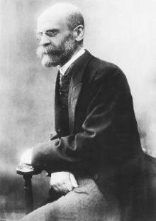 Emile Durkheim o 1858-1917 Frankreich o Soziologe und Ethnologe o Begründete mit seiner Methodologie die
