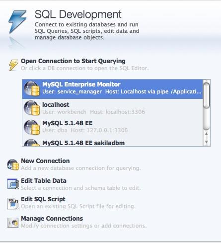 Der Einstieg SQL Development Color Syntax Highlighting Objekt-Verwaltung Import/Export