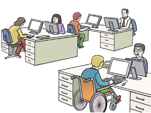 Die AWO will Arbeits-Plätze für Menschen mit Behinderung schaffen Die AWO will ein Vorbild sein.
