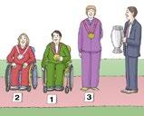 Der para-lympische Sport soll weiter gefördert werden. Para-lympischer Sport ist für Menschen mit einer Körper-Behinderung.