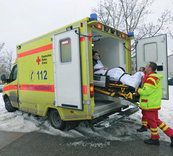 Mirko Venz, der Leiter der Rettungswache Fürstenwalde, meint, dass der zurückliegende Winter schon zu den härtesten der letzten Jahre zählte.