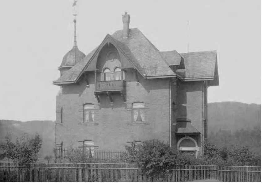 Bild 006 Villa Wagner Die Villa Wagner um 1900. Heute ist das Grundstück mit Hermann Löns Str.