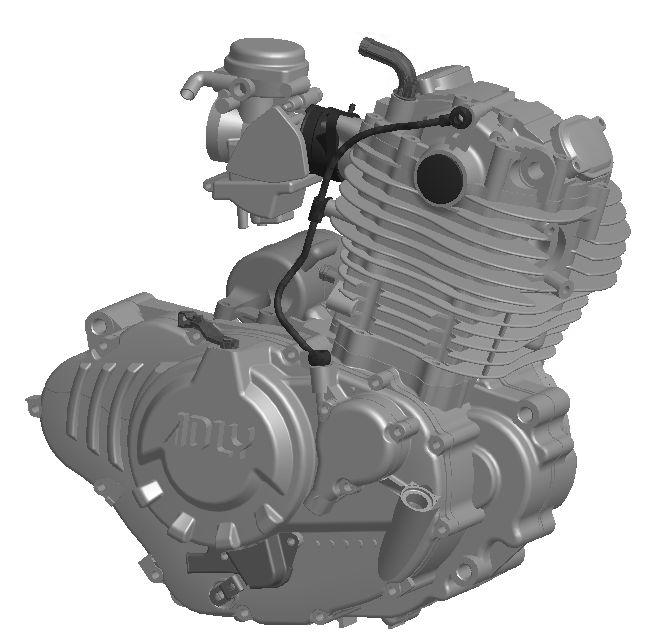 Ersatzteilliste ATV 300 Motor RFLXH3020