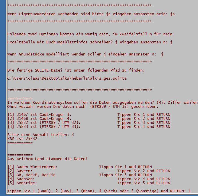 Arbeitsweise und Funktion Arbeitsweise und Funktion Der GKG-ALKIS-Konverter besteht im wesentlichen aus einem Batch-Skript für Windows (alkis_conv.