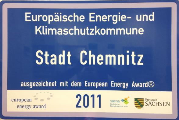 Chemnitz ist eine zertifizierte Klimaschutzkommune
