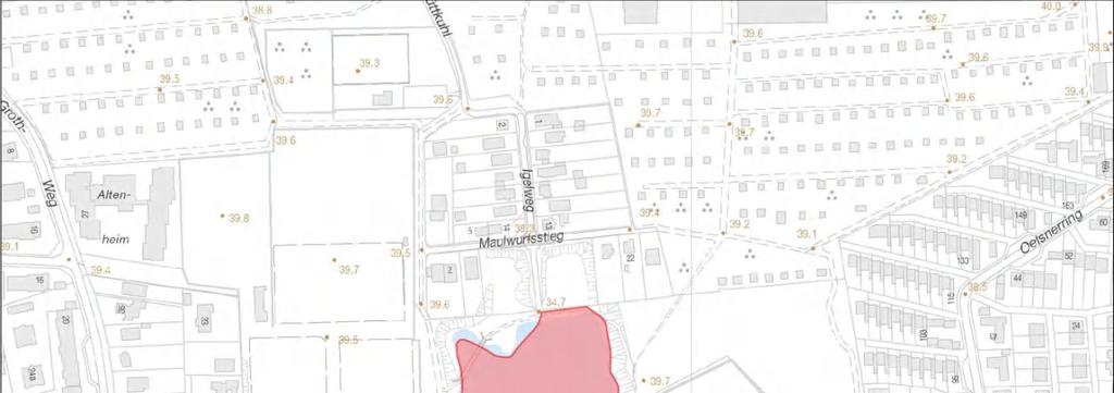 Altona Osdorf G01 Abbildung 8: Monitoringfläche Osdorf G01 im Bezirk Altona. Hintergrund: DK5, Landesbetrieb für Geoinformation und Vermessung (LGV), Hamburg.