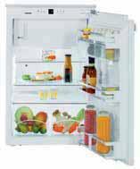 Integrierbare Kühlschränke 88 88 IKP 1660 Premium IKP 1664 Premium Energieeffizienzklasse: s Energieverbrauch Jahr / 24 h: 65 / 0,177 kwh Nutzinhalt gesamt: 151 l (Kühlteil: 151 l)