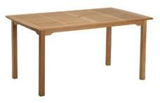 Teak - Holz naturbelassen Holz-Tisch Morina